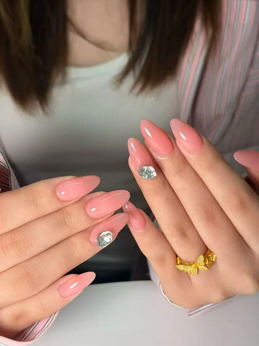 ネイル ワンカラーネイル 🐚 すなのネイルデザイン