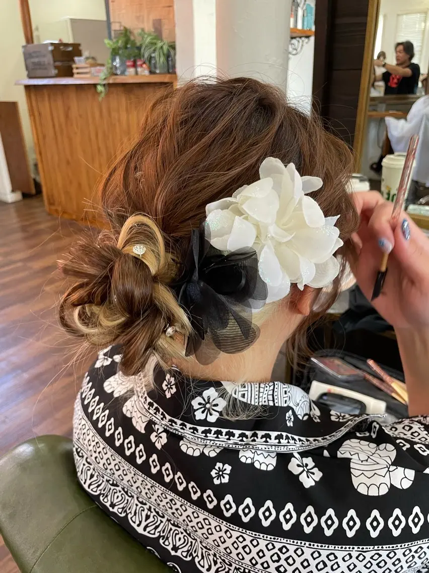 【ミニモ限定】お出かけヘアアレンジの写真