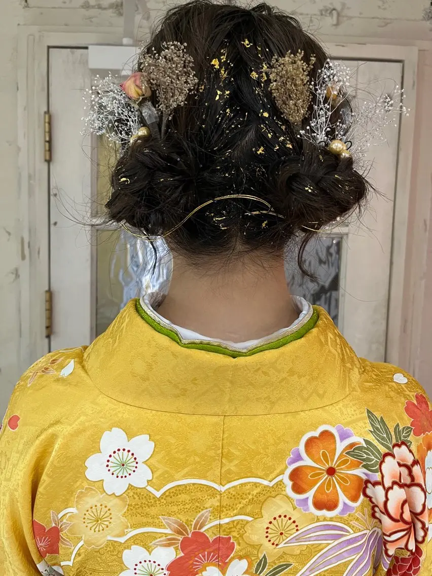 ヘアアレンジ ヘアセット 透明感カラー/ Reika☁️ིྀのヘアスタイル