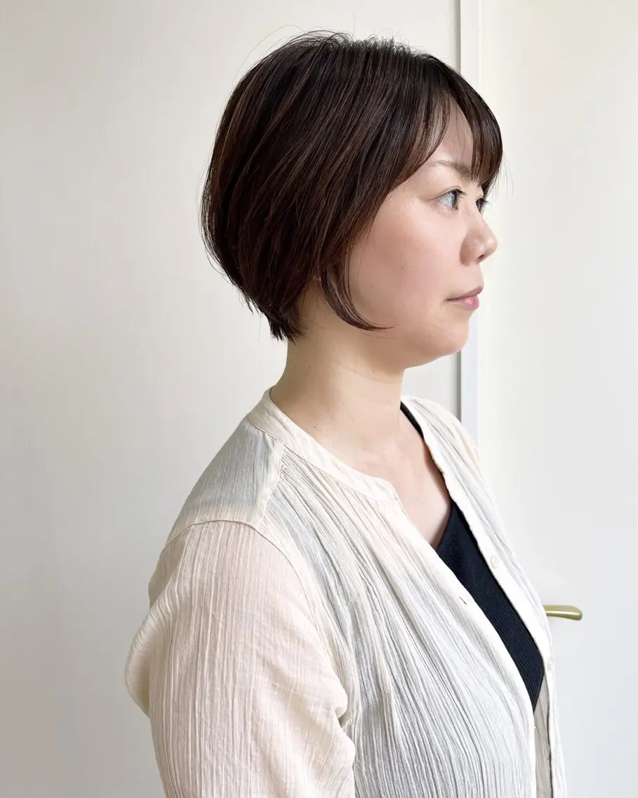 ショート ショートヘア ショート&ボブ井上 菜樹のヘアスタイル