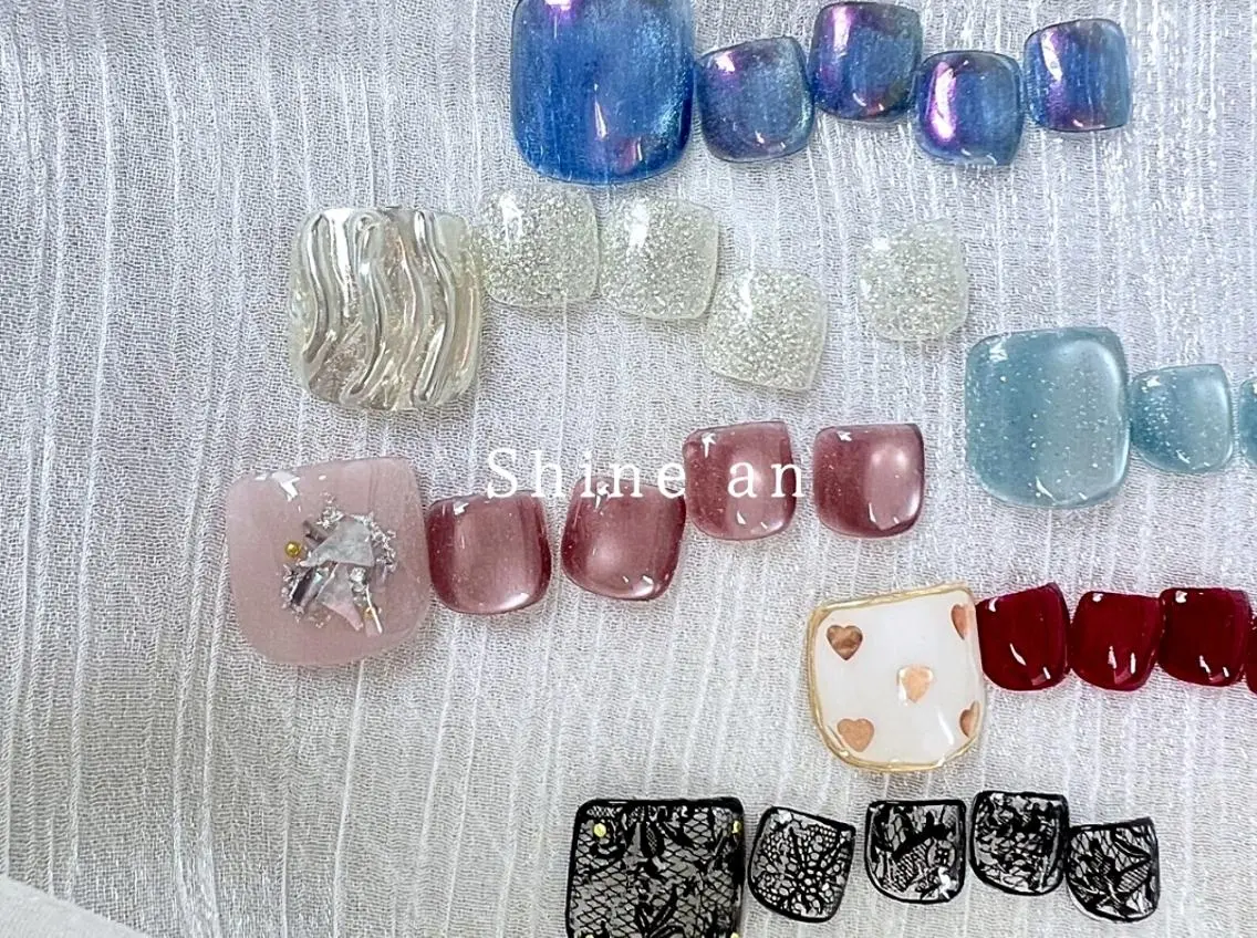 ネイル フットネイル Shine'an Kanoのネイルデザイン