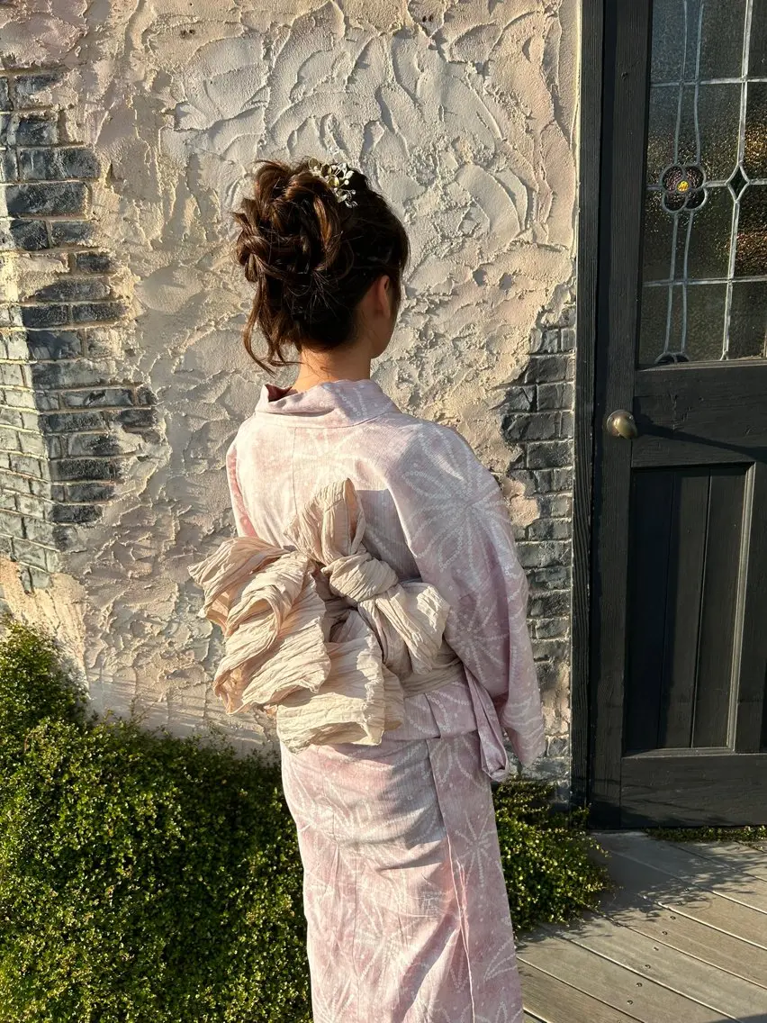 ヘアアレンジ 浴衣 🫧 のぞみ🫧のヘアスタイル