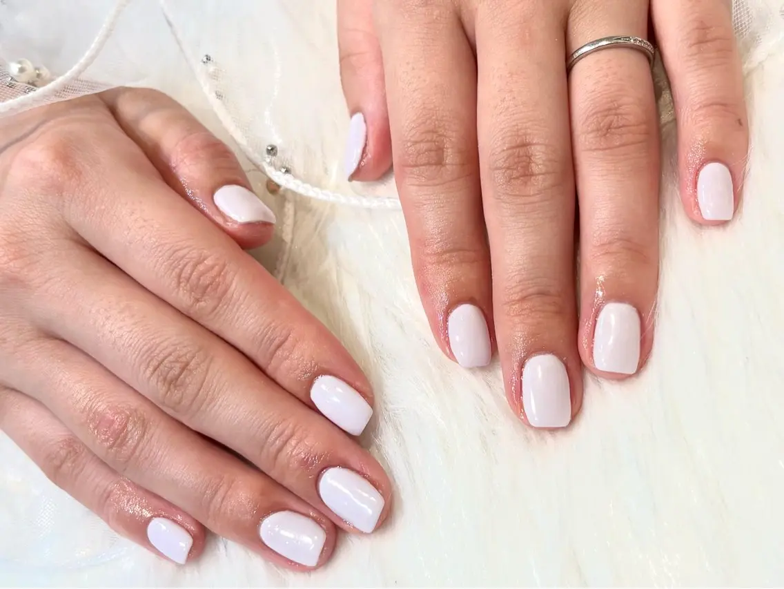 ネイル ワンカラーネイル 若江岩田/ROBED nailsalonのネイルデザイン