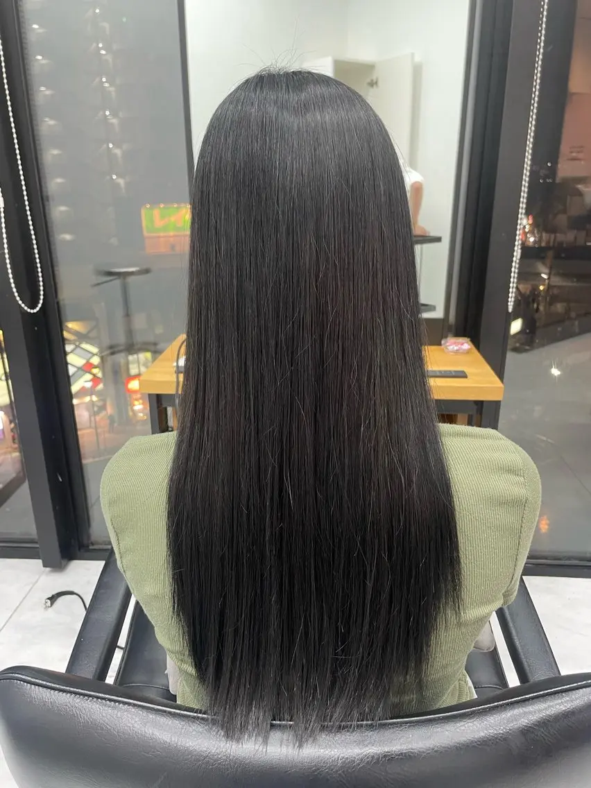 ロング 赤み消しカラー /美 髪☘️Reika☘️のヘアスタイル