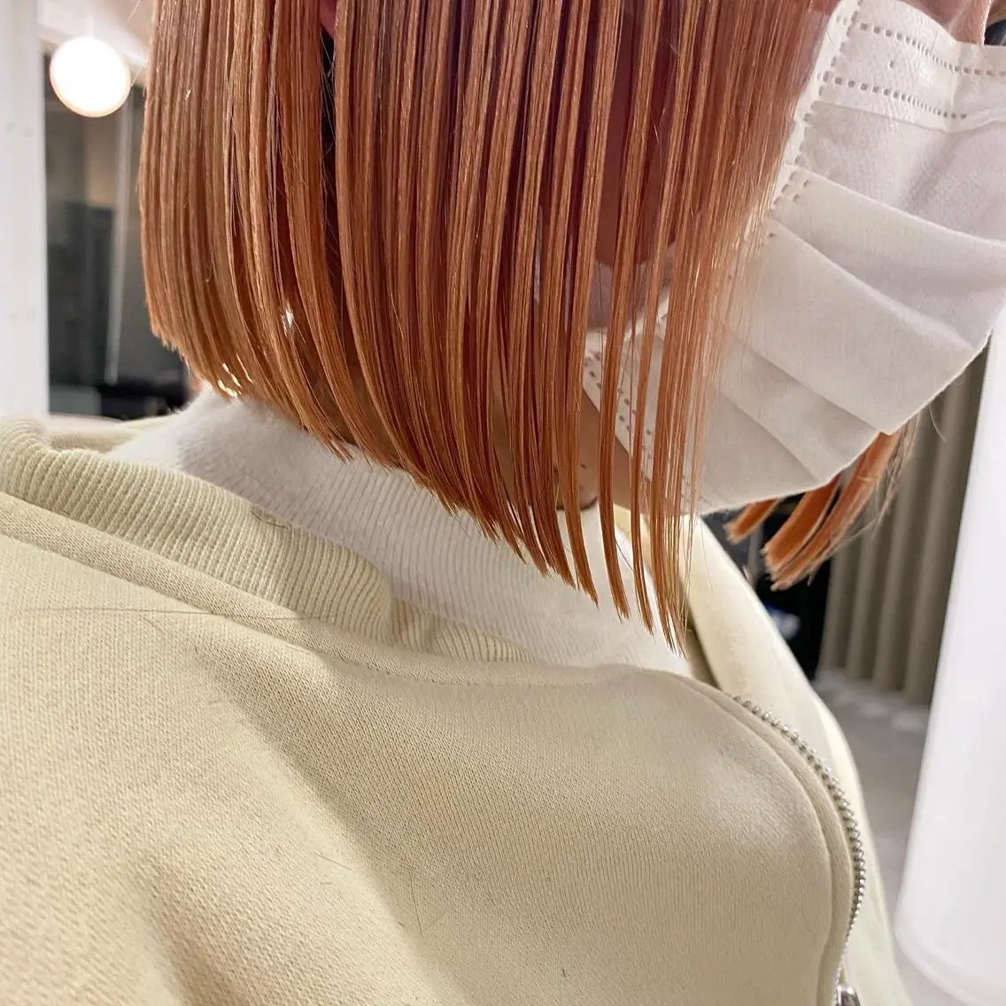 ショート カラー カット ヘアカラー トリートメント センターパート/ レイヤー/ayuのヘアスタイル