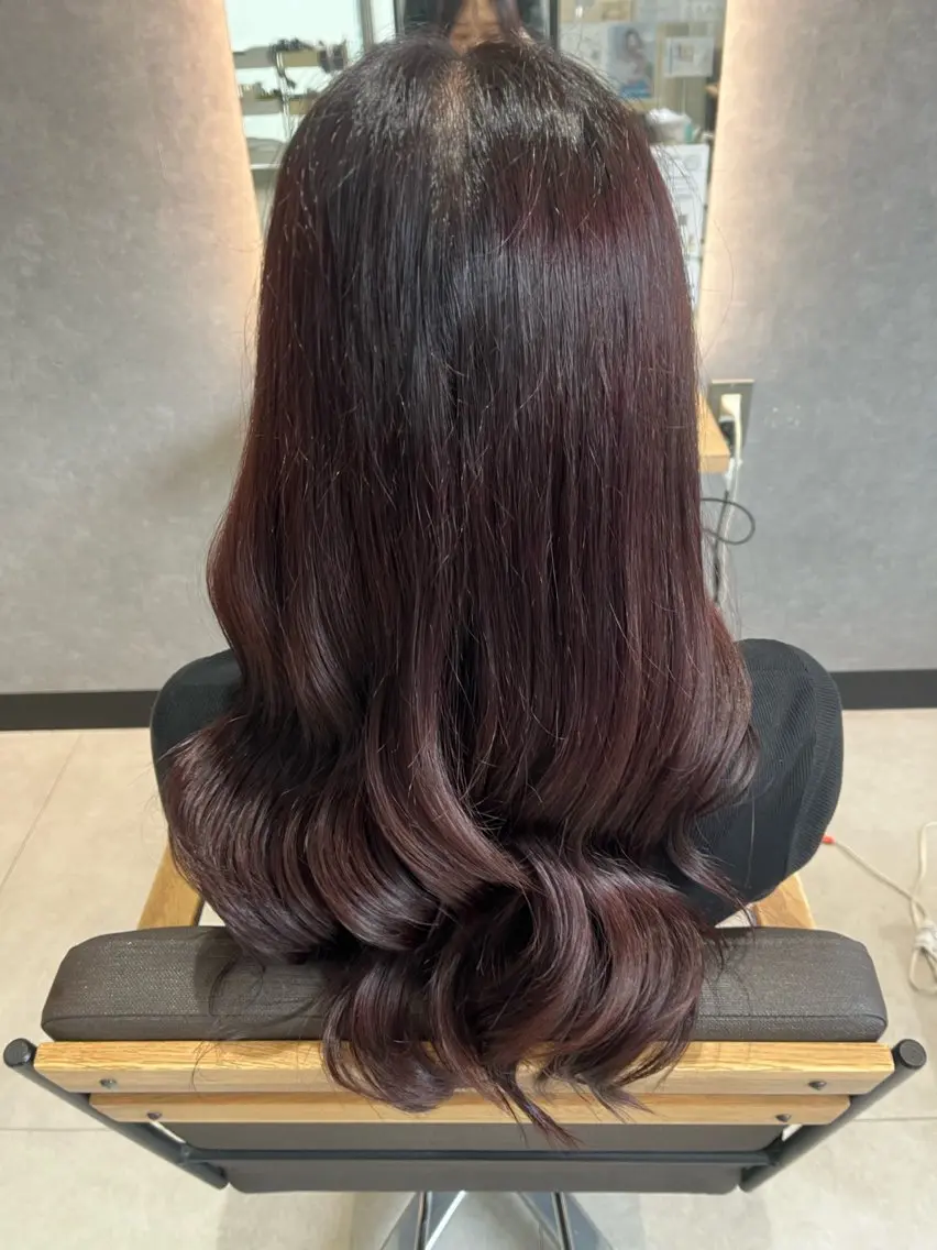 アディクシーカラー + 3step トリートメント 🖤⛓️の写真