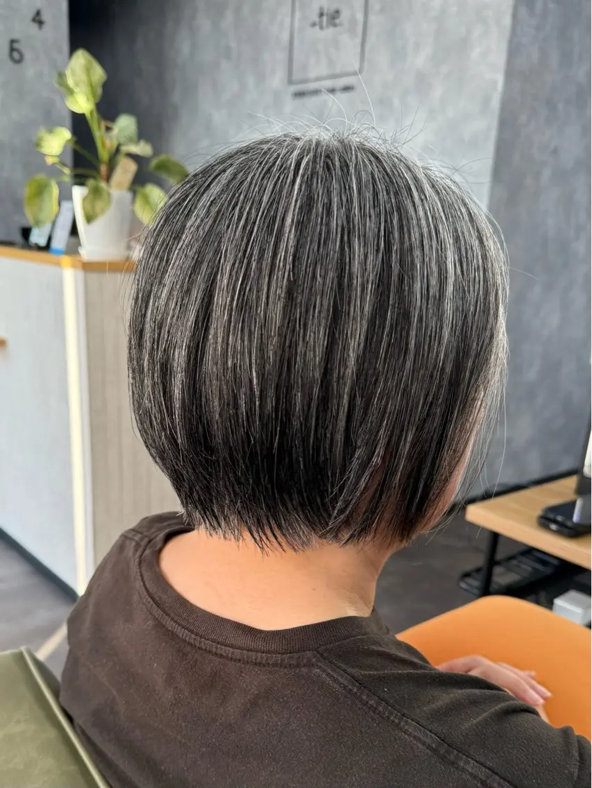 ショート ショートボブ ボブ ショートヘア 郷原 奈々のヘアスタイル