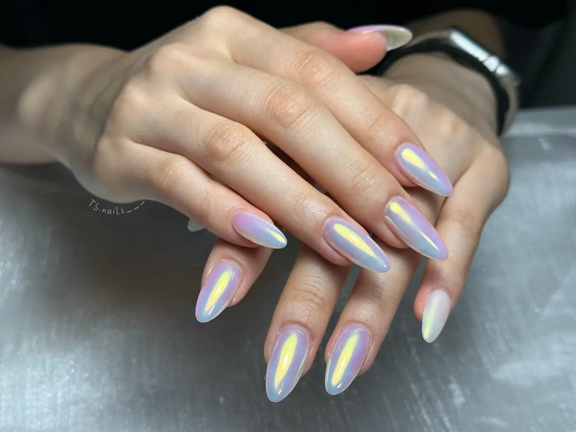 ネイル キラキラネイル マグネットネイル 持ち込み シンプルネイル ハンドネイル フットネイル ハンドケア TS. nails___のネイルデザイン