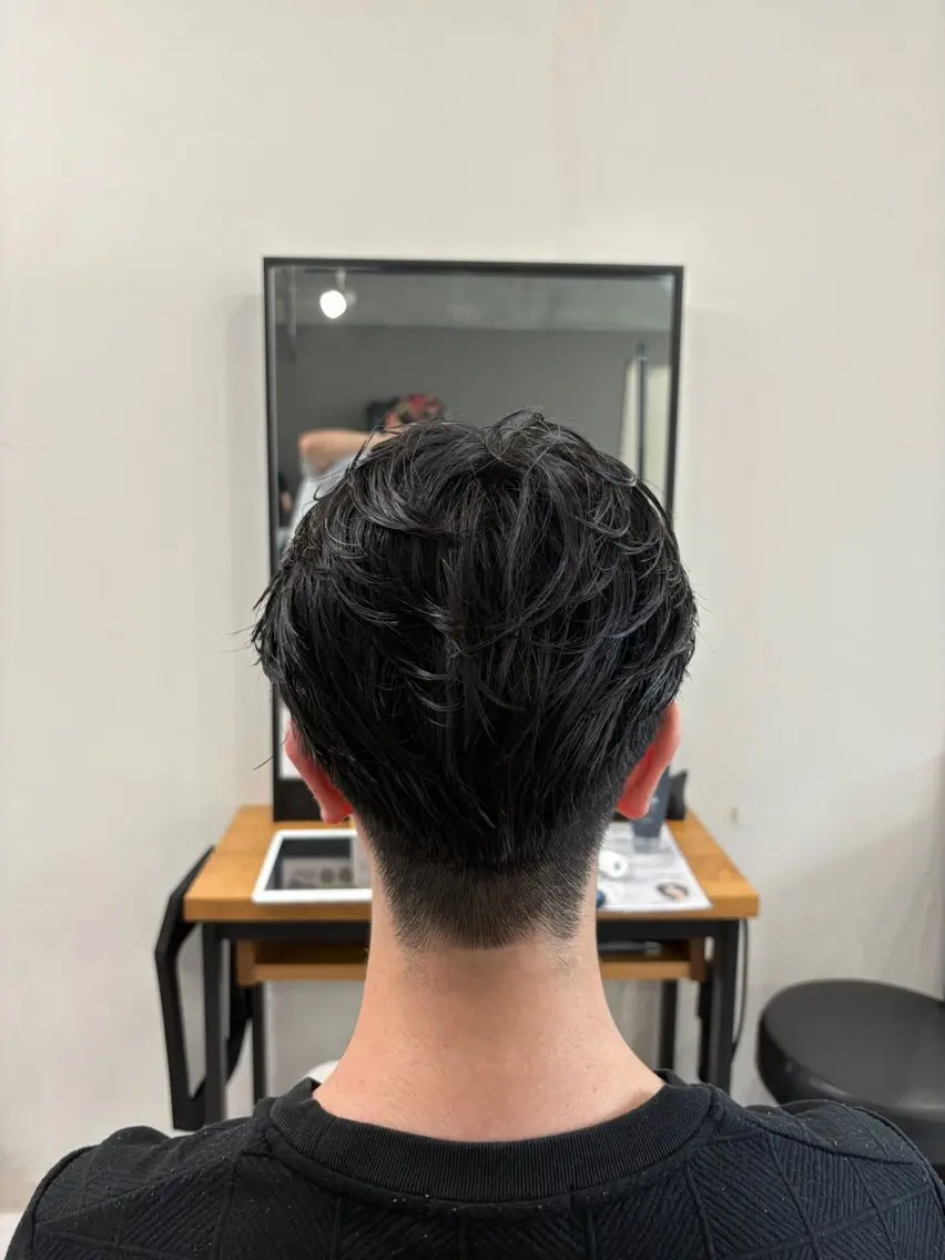 パーマ メンズ メンズパーマ 下北沢メンズパーマ 特化園田 楓莉のヘアスタイル