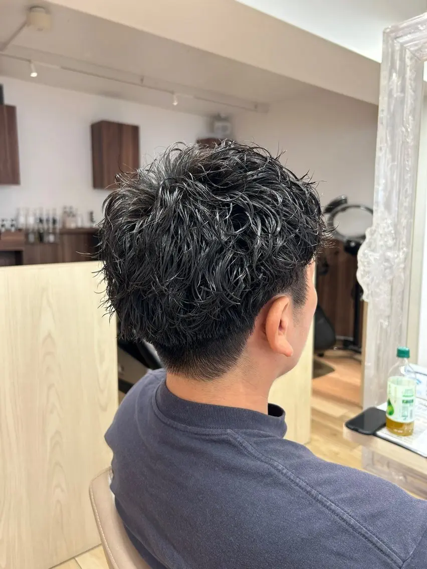 パーマ メンズ 渡辺 大輝 メンズパーマのヘアスタイル