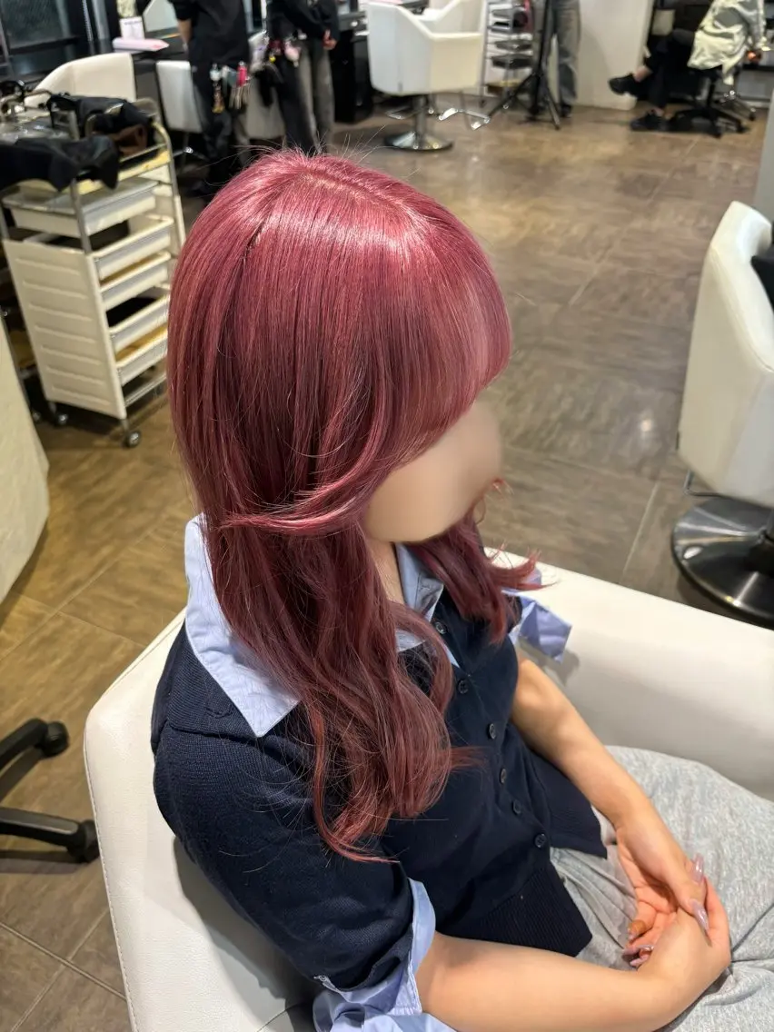 カラー ヘアカラー Riina🎀 カラーモデル募集中のヘアスタイル