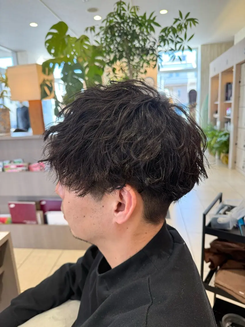 【メンズ限定】カット+ツイストスパイラルor波巻きパーマの写真