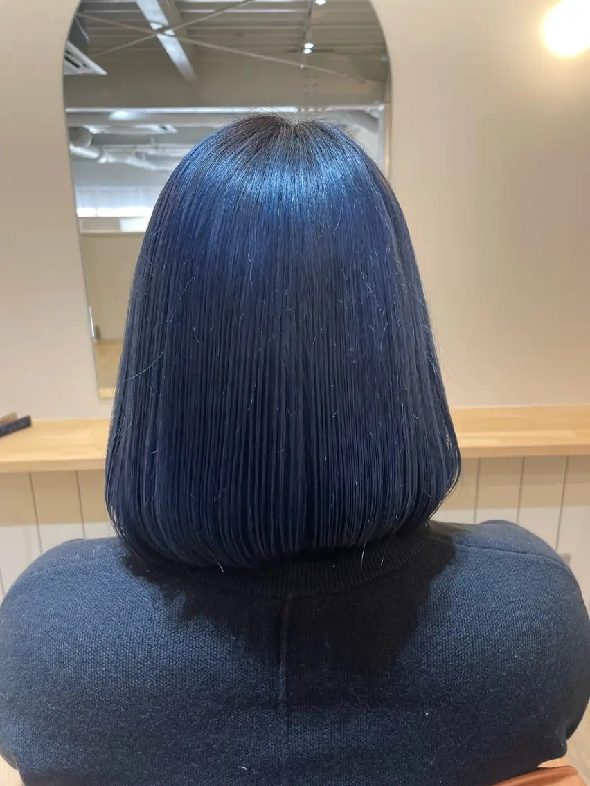 カラー ブルーカラー ✨大倉 舞【モデル募集】✨のヘアスタイル