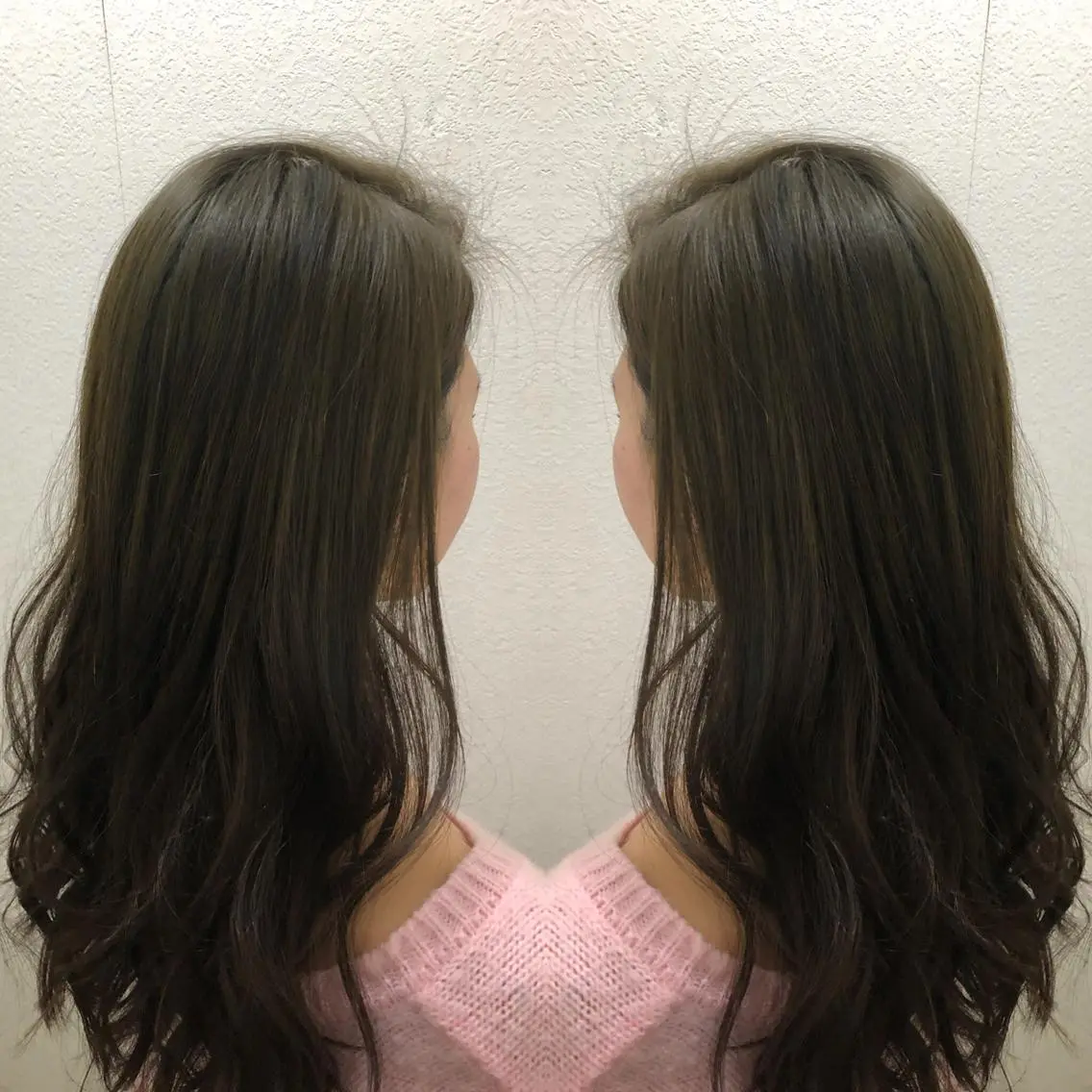 ロング カラー グレージュ カーキグレージュ 美髪・艶髪特化美容師 RYOJIのヘアスタイル