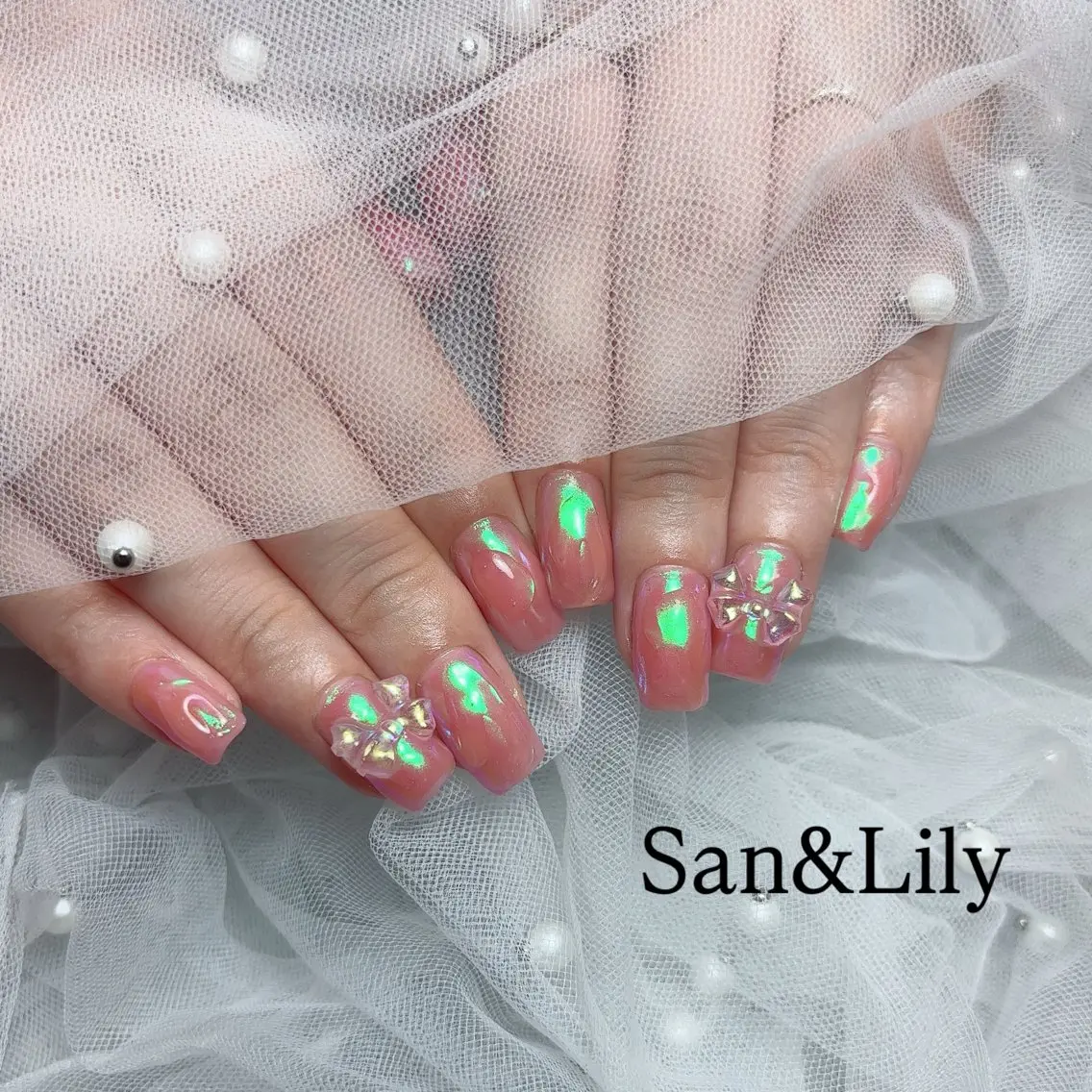 ネイル ハンドネイル San＆Lily madokaのネイルデザイン