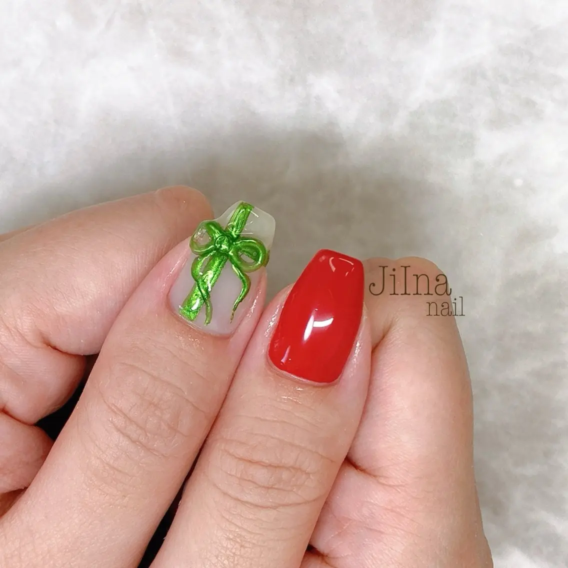 ネイル 持ち込み JiIna nailのネイルデザイン