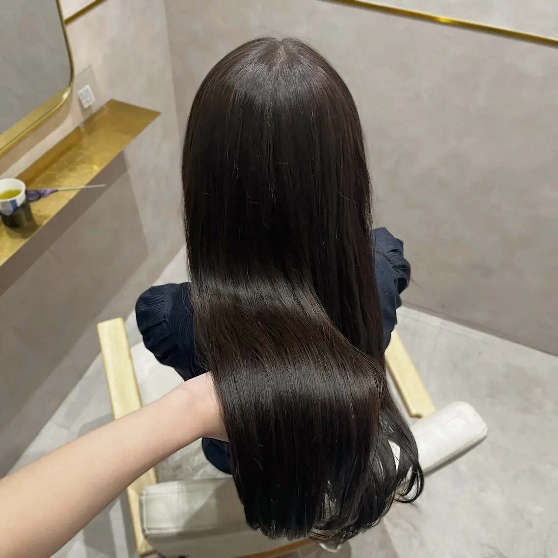 ロング カラー カット ヘアカラー haruka のヘアスタイル