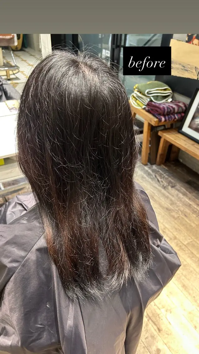ミディアム 縮毛矯正 渋谷/縮毛矯正✨ 惺虎のヘアスタイル