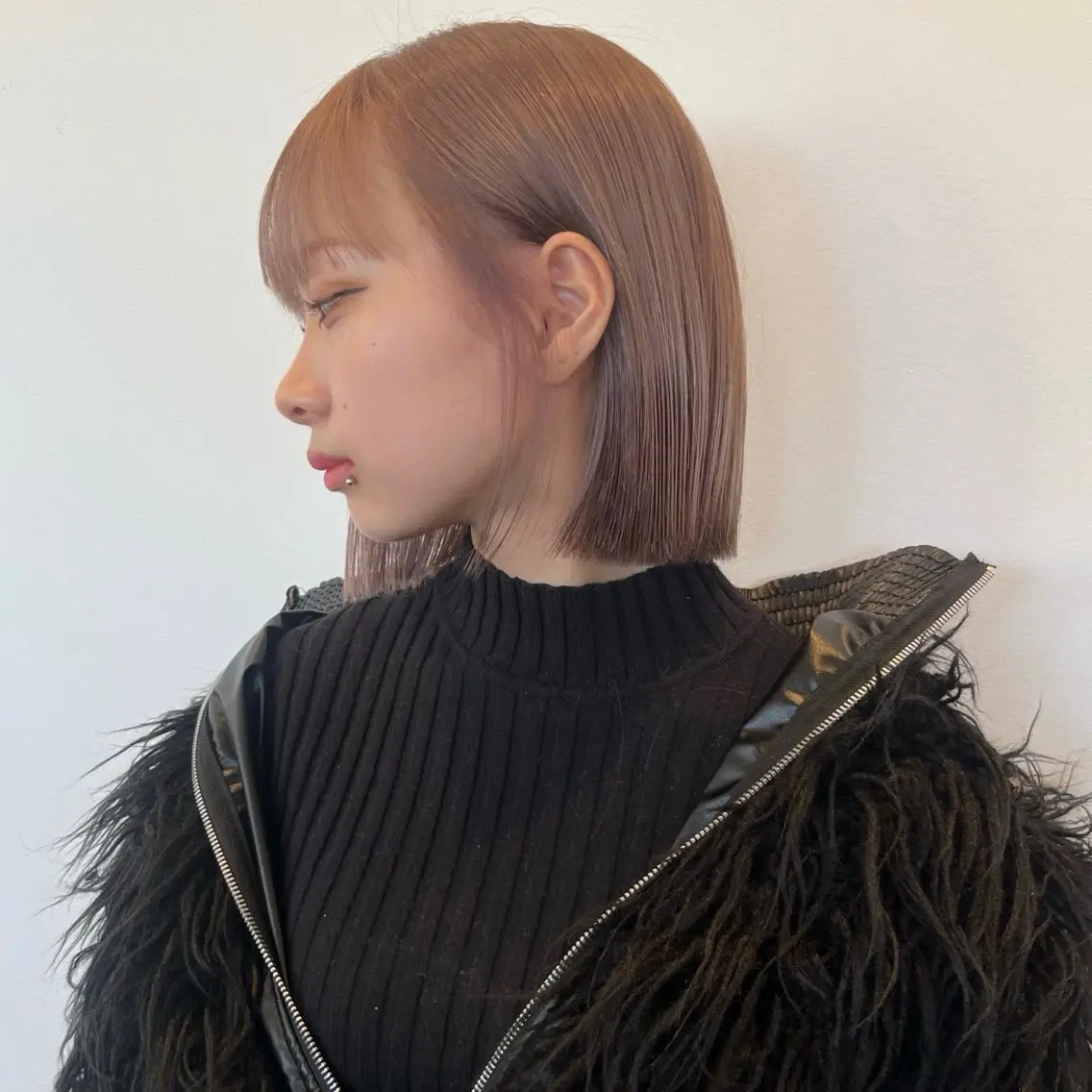 【bleach +toner】ブリーチ+オンカラー🕯️の写真
