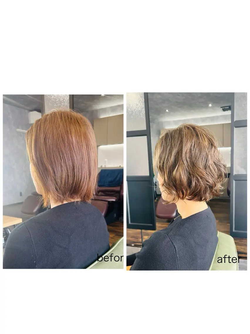 ショート 伸ばしかけ 〜tiehair 小幡のヘアスタイル