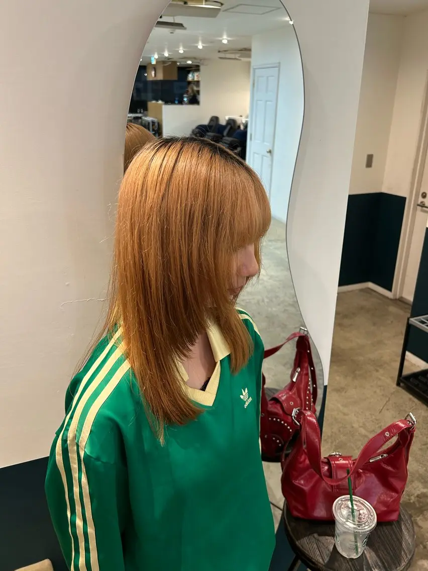 ロング レイヤーカット hair brace 智之のヘアスタイル