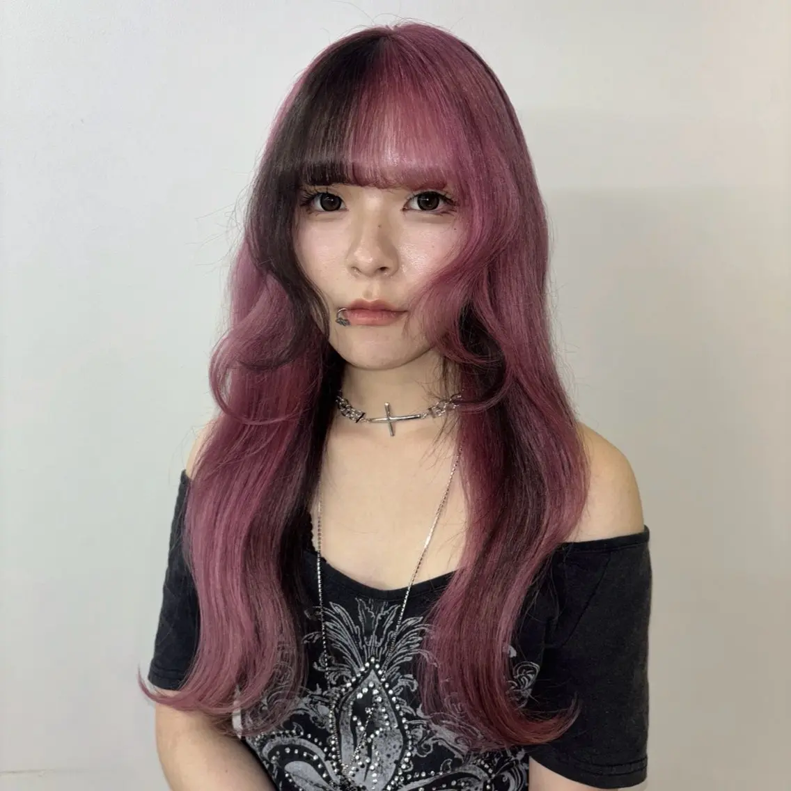 ロング カラー ヘアカラー Ren. 🦋デザインカラーのヘアスタイル