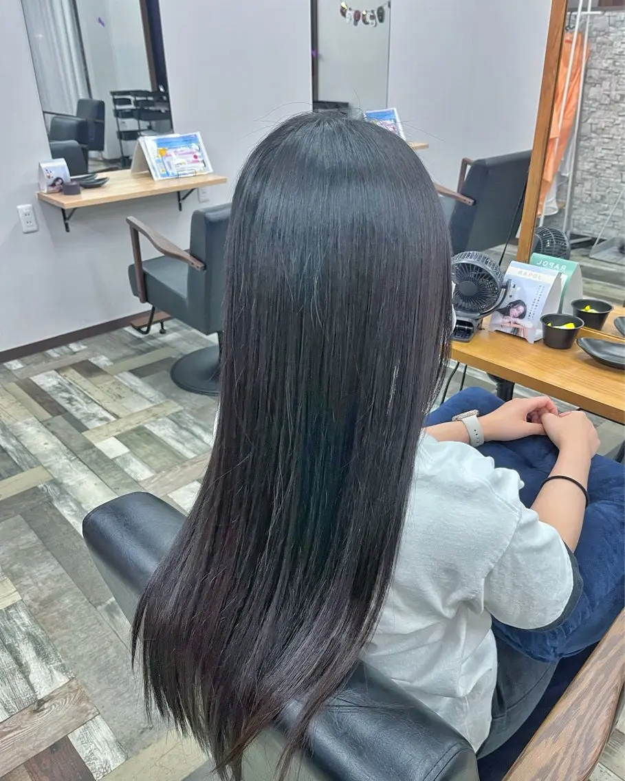 💎人気高い【髪質改善フルコース💫】カット+縮毛矯正+髪質改善トリートメント🌈🫧の写真