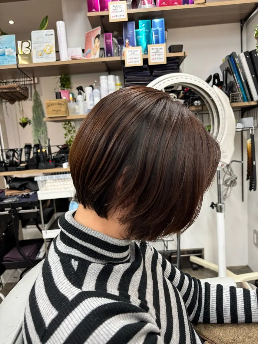 ショート カット アールグランデ あやのヘアスタイル