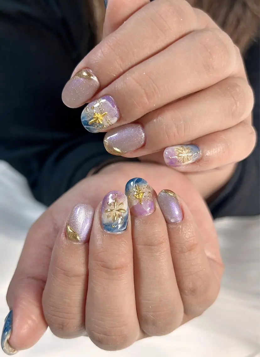 ネイル Horie 雪のネイルデザイン