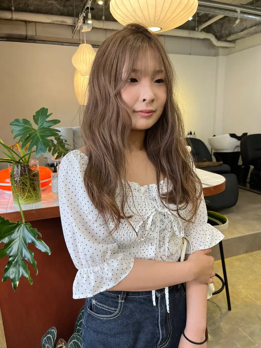 ロング カラー ヘアカラー Sanaダブルカラー ✨️パルコ徒歩1分のヘアスタイル