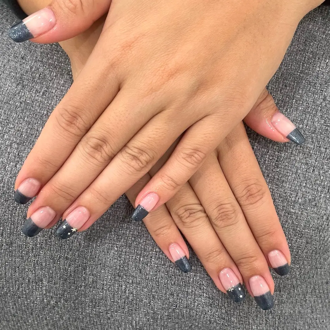 ネイル シンプルネイル LUCULIA銀座 西山のネイルデザイン