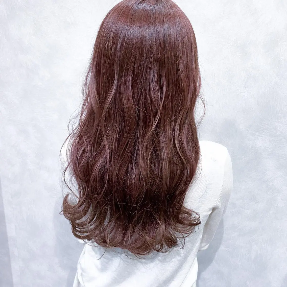 ロング カラー ピンクカラー ローズカラー ヘアカラー トリートメント 丹羽 隼人/髪質改善 /韓国ヘア🇰🇷のヘアスタイル
