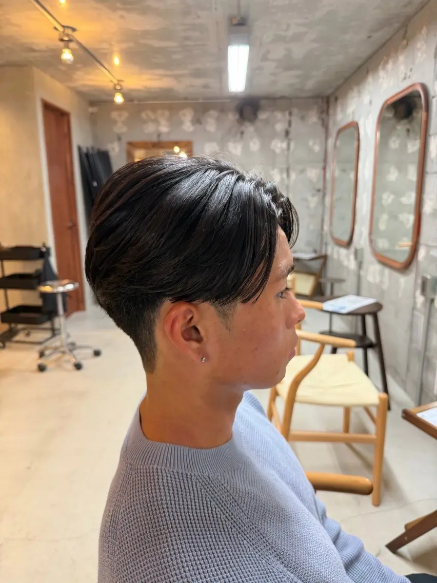 メンズ カット 縮毛矯正 縮毛矯正モデル募集中 SORAのヘアスタイル
