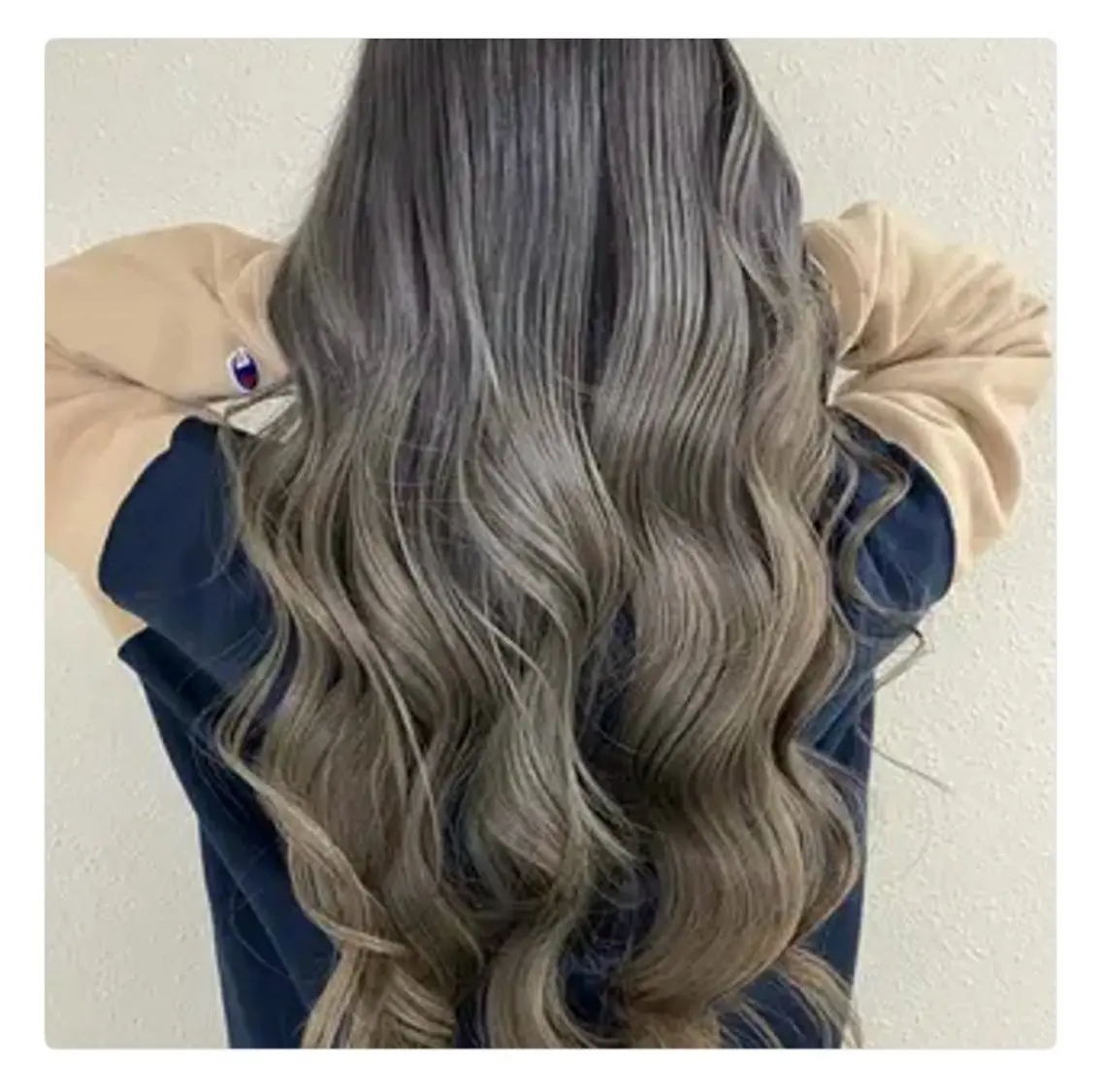 ロング カット ヘアカラー トリートメント ヤマモト ミノルのヘアスタイル