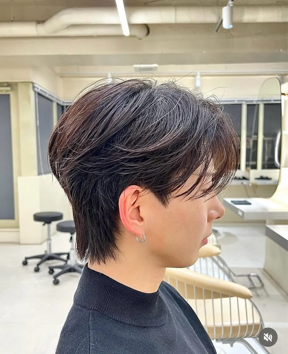 パーマ メンズ パーマ 重松 丈博のヘアスタイル