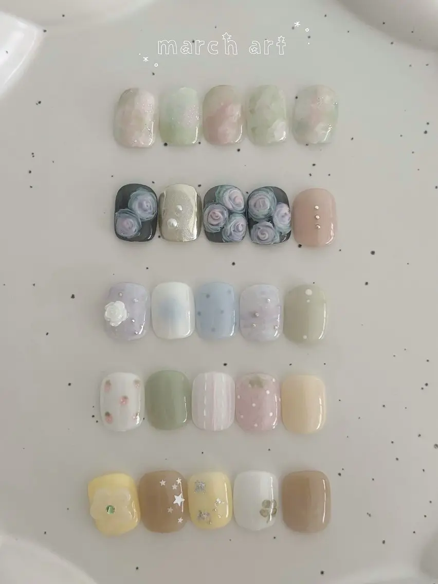 ネイル my little 𖠿 .゜のネイルデザイン