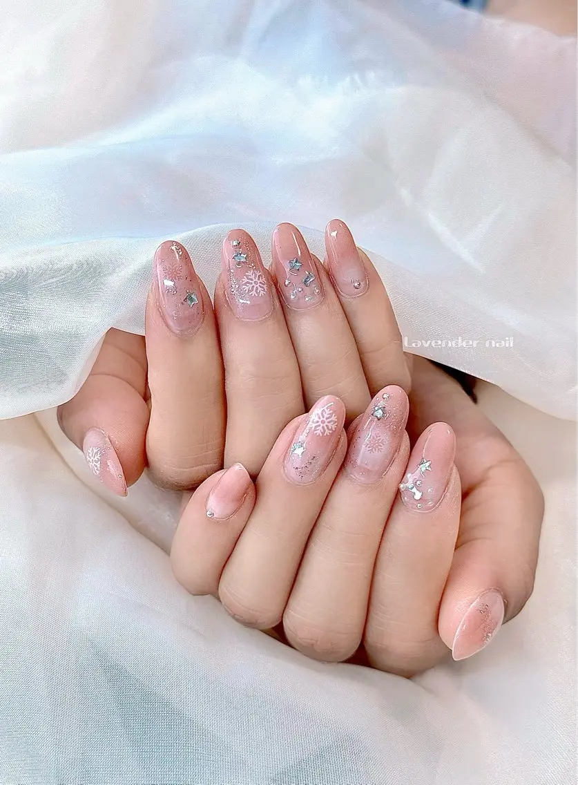 ネイル ハンドネイル Lavender nail·中島公園のネイルデザイン