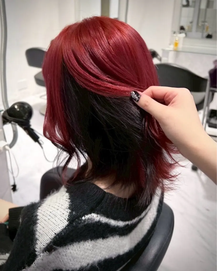 カラー ヘアカラー トリートメント ヘアセット 🦋トレンドカラー 🦋/ルナのヘアスタイル