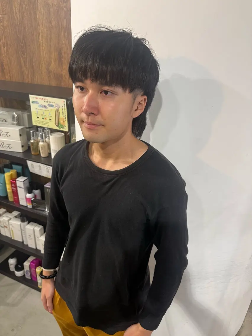 メンズ カット 篠田 舞のヘアスタイル