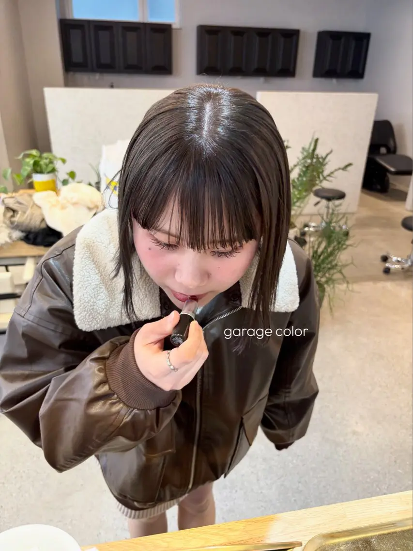 カラー 無料カットモデル募集 暖色カラー🎀のヘアスタイル