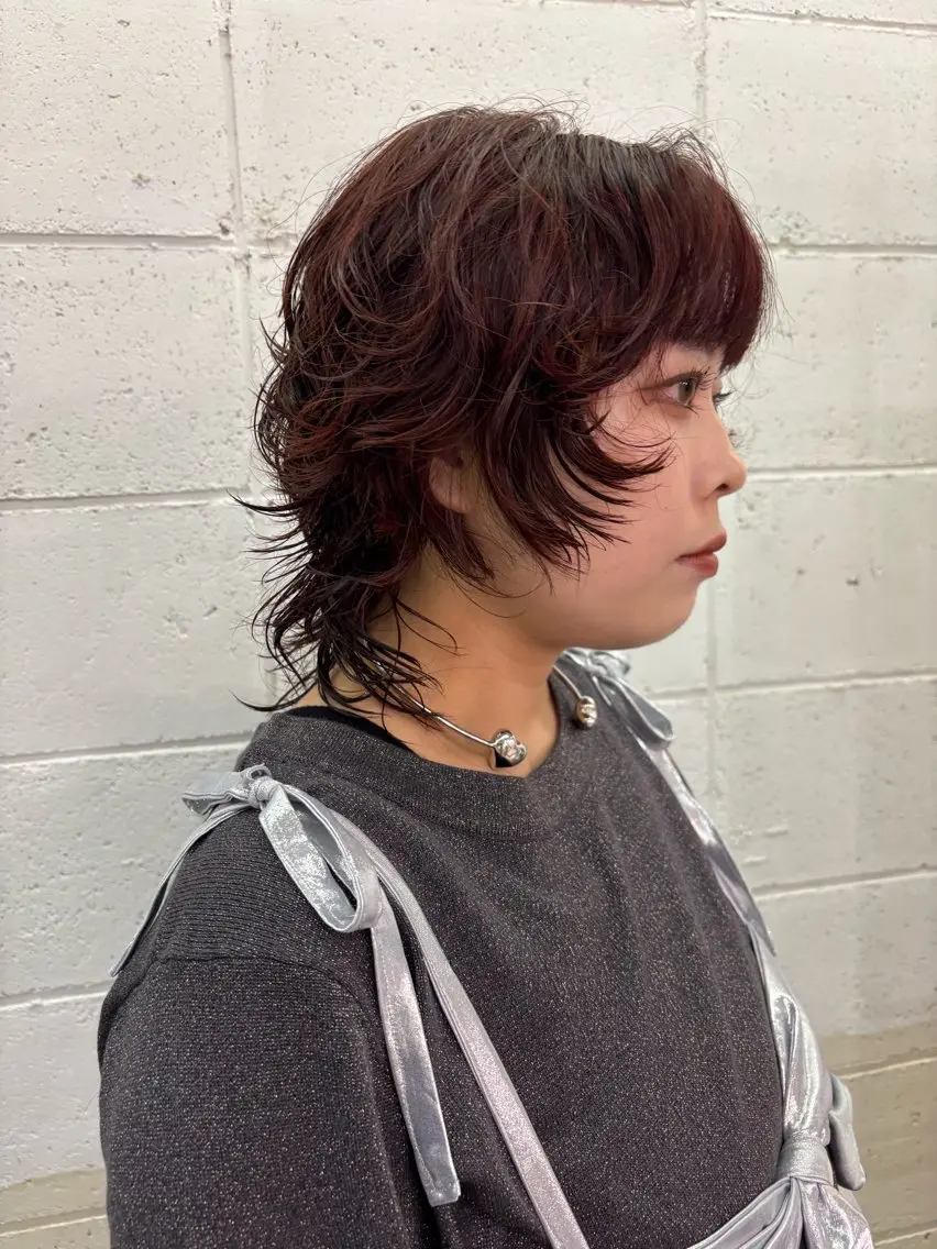 ショート パーマ ショートヘア CACHÉ ワカナ🎀のヘアスタイル