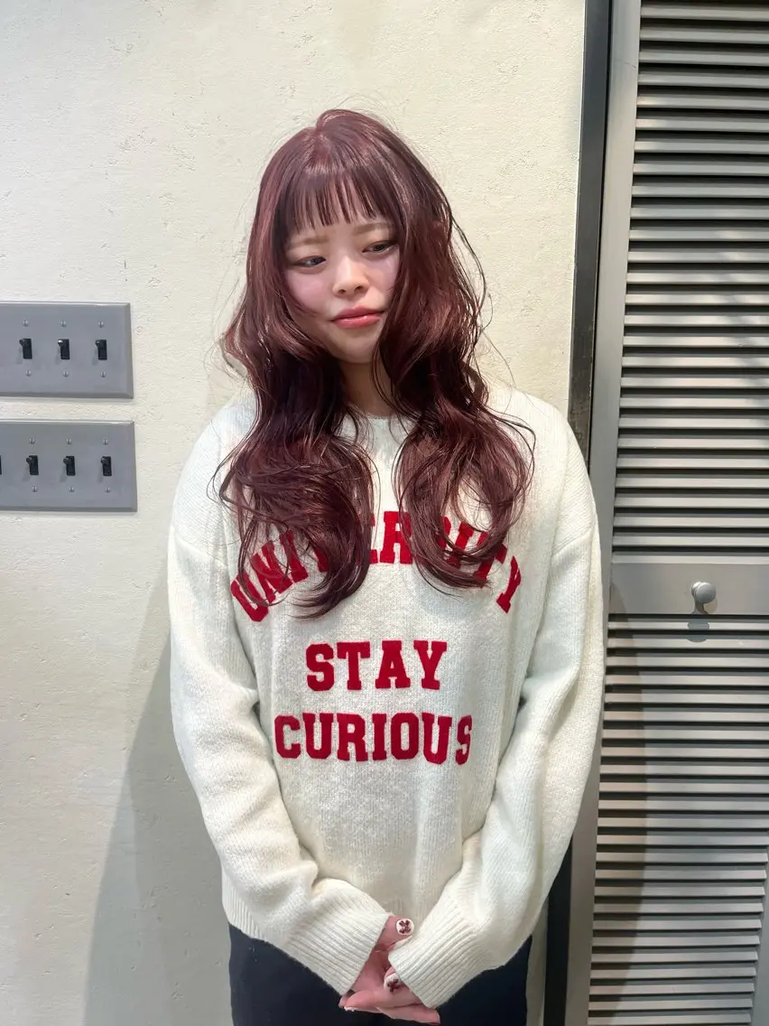 ブリーチなしWカラー⭐（暖色）🍒‎の写真