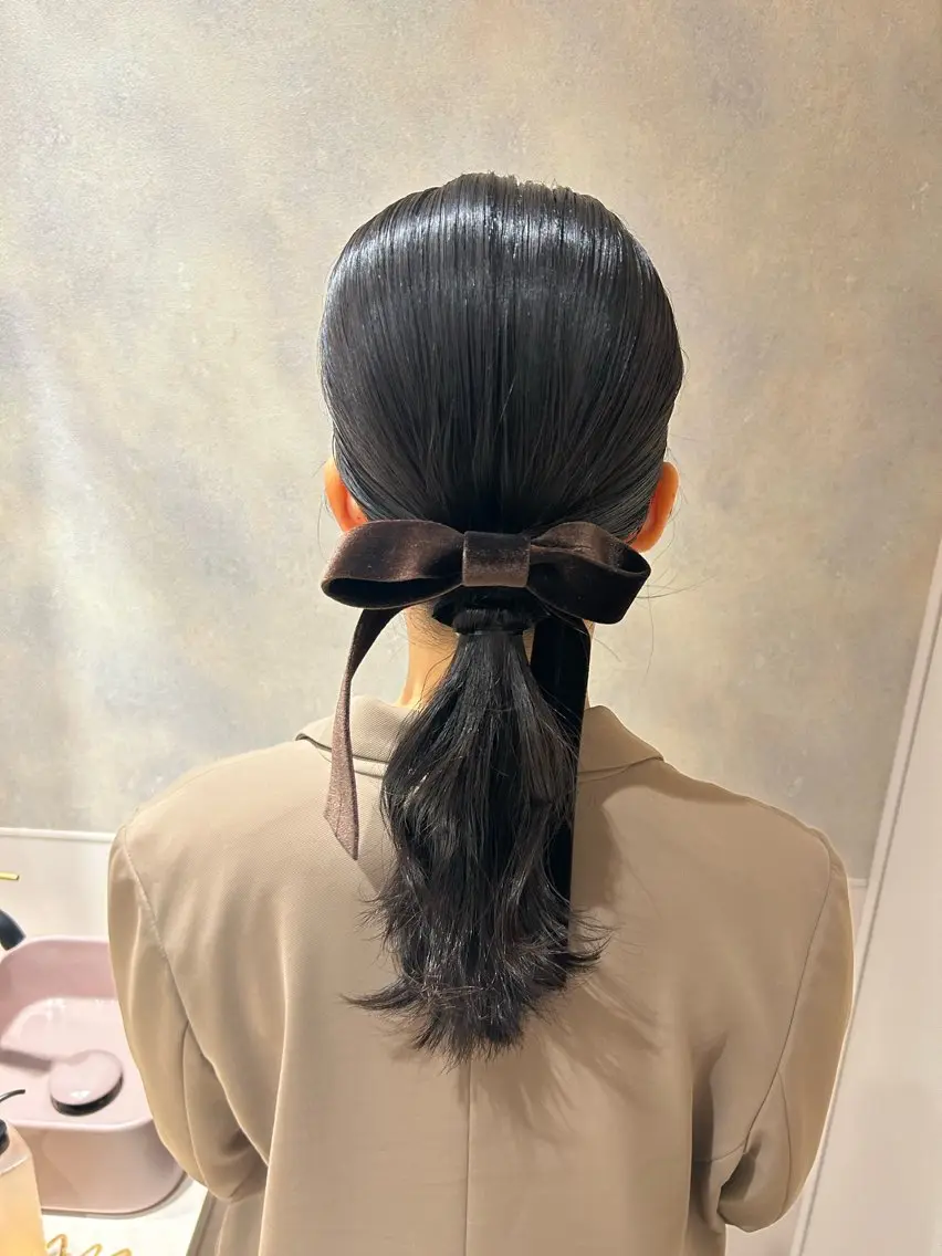 ヘアアレンジ ヘアセット 横浜カラー/ブリーチ SAKI💫のヘアスタイル