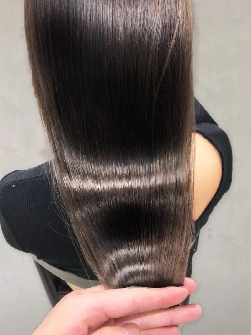 【三木で唯一】カット&超高濃度水素カラー&髪質改善TR¥19940→13900の写真