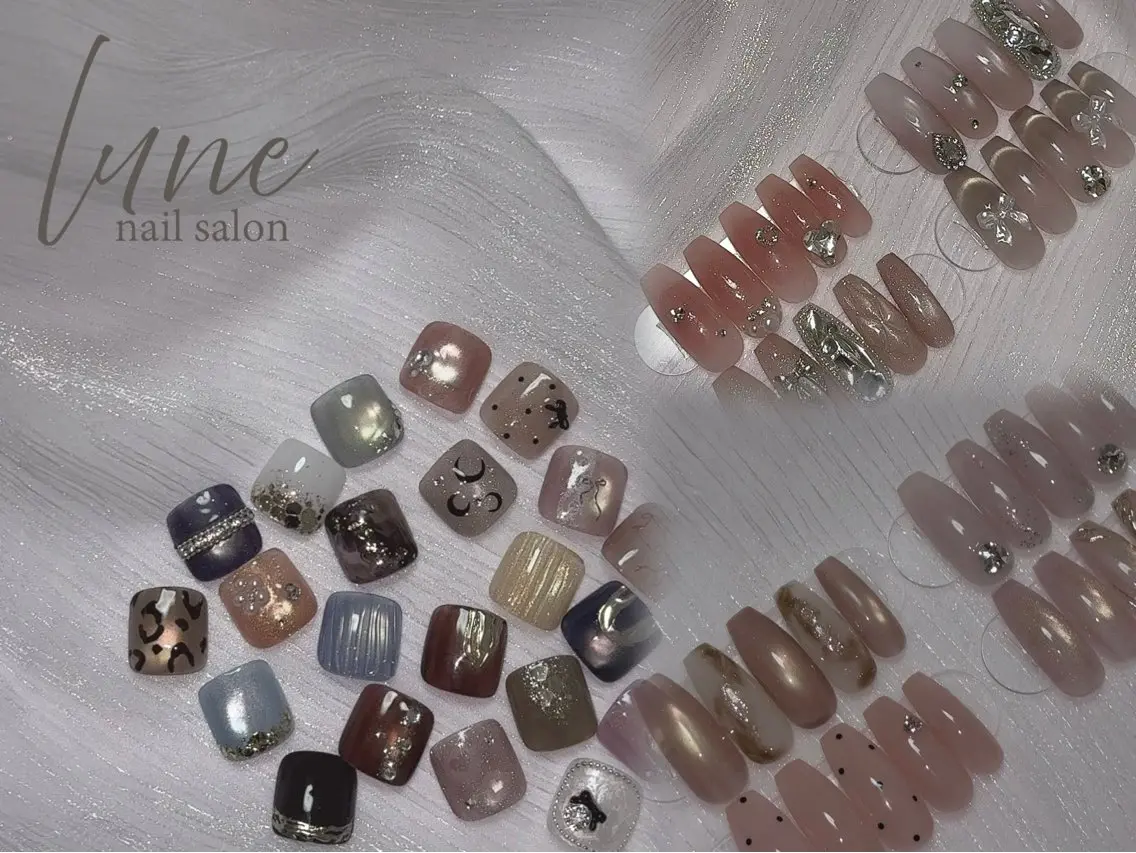 ネイル フットネイル nail salon luneのネイルデザイン