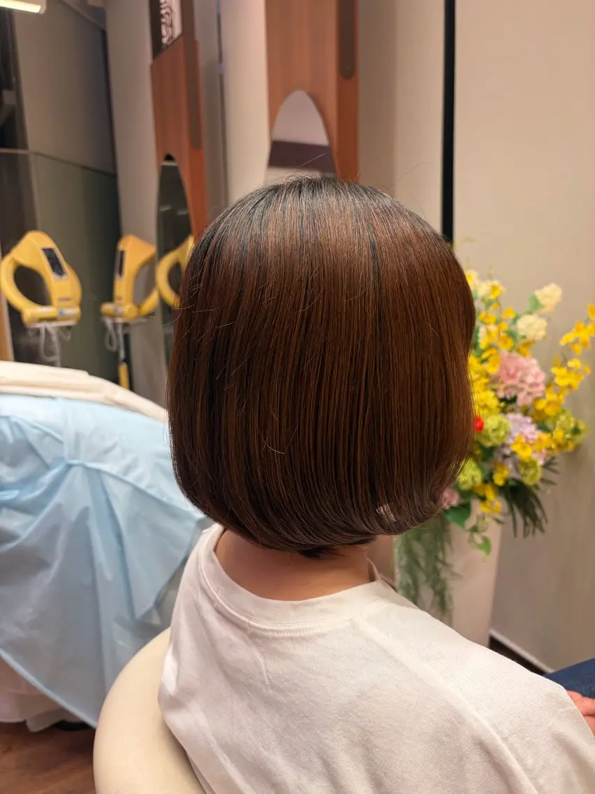 ミディアム やまもと かこのヘアスタイル