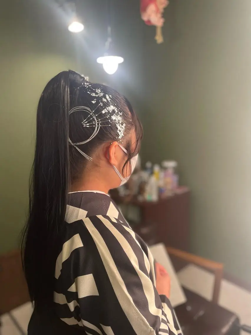 🎓2027年《 卒業式 》袴着付け+ヘアセットの写真