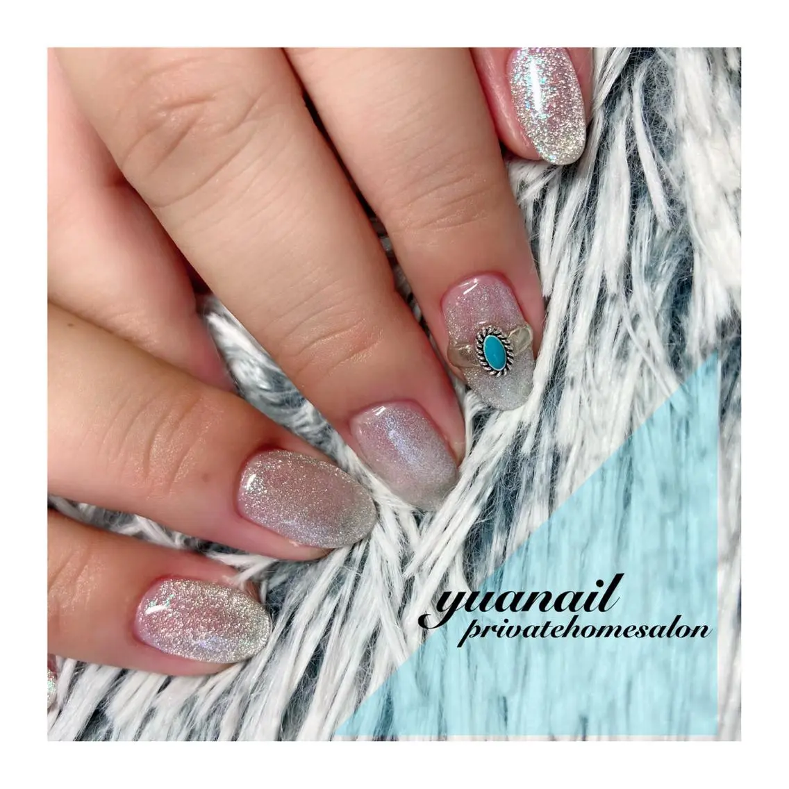 ネイル マグネットネイル YÜA NAILのネイルデザイン