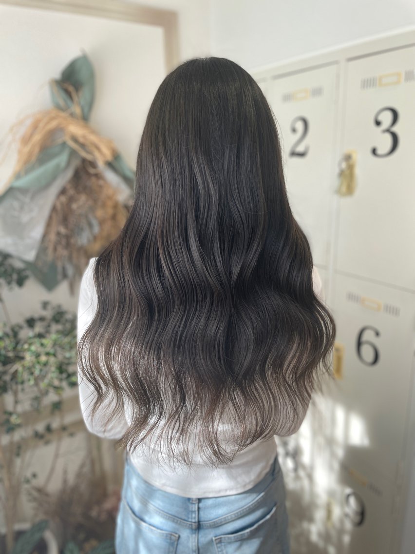 ロング カラー アッシュ 透明感カラー ヘアカラー 透明感カラー / merc. 澤田りんのヘアスタイル