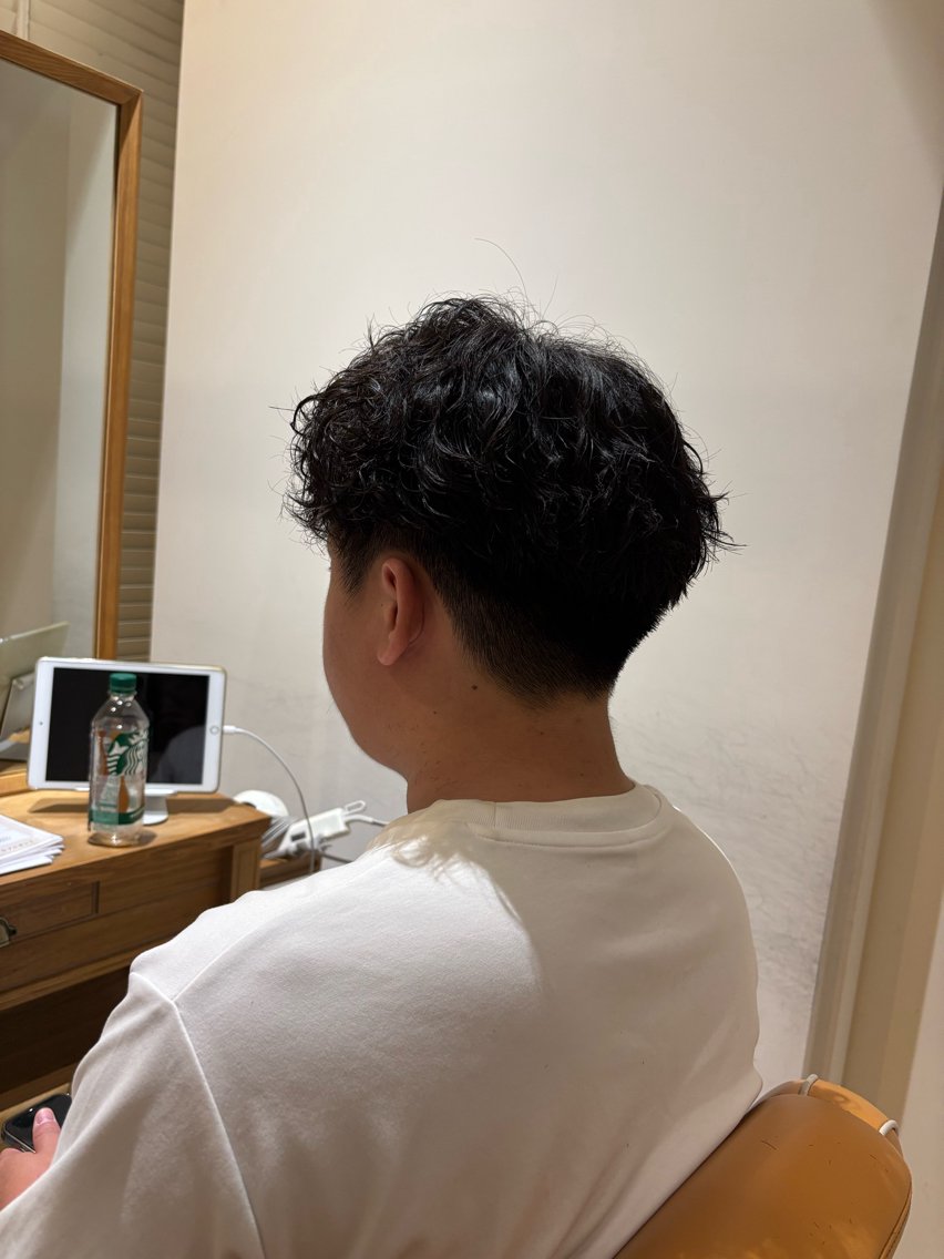 パーマ メンズ カット パーマ きづな 🌷のヘアスタイル